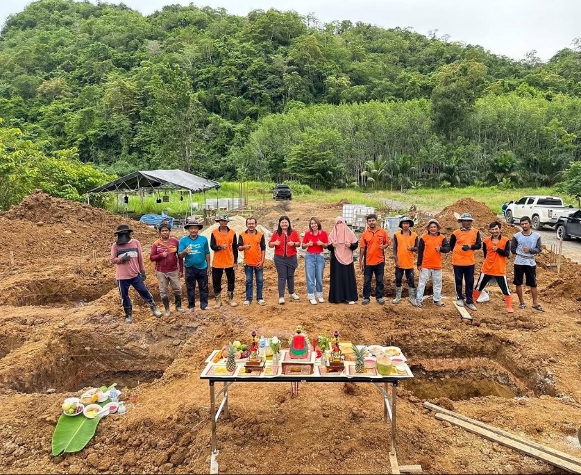 Housing development site
